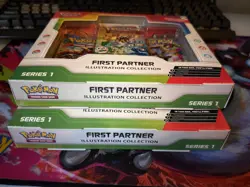 Pokemon TCG: First Partner Illustration Collection Box Series 1 (Lot of 2) - Image 4