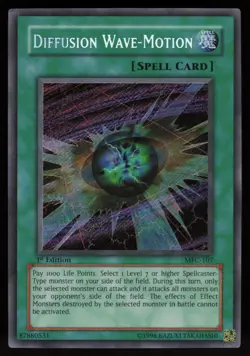 Diffusion Wave-Motion MFC-107 1st Edition Secret Rare YU-GI-OH - Image 1