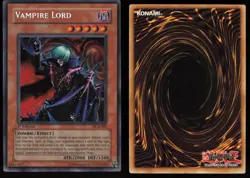 Vampire Lord DCR-000 1st Edition Secret Rare YU-GI-OH - Image 3