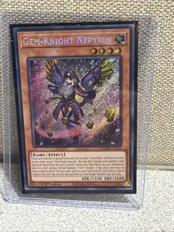 Gem-Knight Nepyrim-BLMM-EN021-Secret Rare-1st Edition-Yugioh! - Image 1