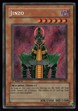 Jinzo PSV-000 1st Edition Secret Rare YU-GI-OH - Image 1