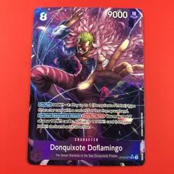 One Piece CCG | (Donquixote Doflamingo | OP10-071 NM) Alt Art Card RARE English - Image 1