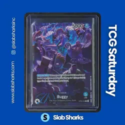 2025 ONE PIECE 2ND ANNIVERSARY SET #OP09-042 BUGGY ALT ART LEADER - Image 1