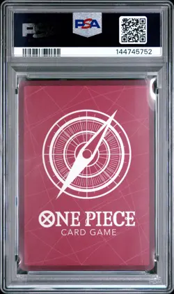 2022 ONE PIECE JAPANESE OP02-PARAMOUNT WAR ALTERNATE ART EMPORIO IVANKOV PSA 10 - Image 2