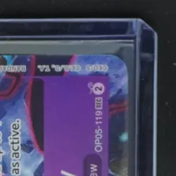 2025 ONE PIECE 2ND ANNIVERSARY SET #OP05-119 MONKEY D. LUFFY SECRET RARE - Image 5