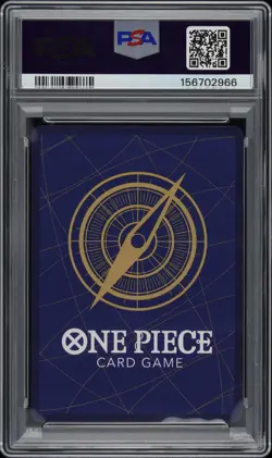 2026 ONE PIECE EB03-HEROINES EDITION MANGA ALTERNATE ART #061 UTA PSA 10 - Image 2