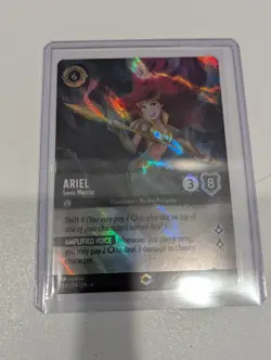 Disney Lorcana | Ariel - Sonic Warrior (Enchanted) | 220/204 | Ursula's Retur... - Image 1