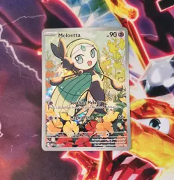 Pokemon TCG - Meloetta Illustration Rare - Mega Evolution Promo MEP 026 - NM - Image 1