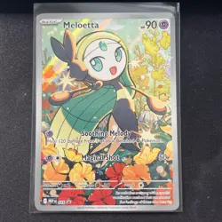 Meloetta MEP 026 - Illustration Rare Black Star Promo - Pokemon TCG - NM - Image 1