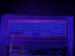 Mega Charizard X ex 125/094 (PSA 10) - Phantasmal Flames - Pokemon - GEM MINT - Image 5