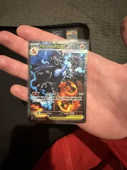 Mega Charizard x EX SIR 125/094 Phantasmal Flames Pokemon Card Mint Condition - Image 1