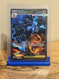 Pokemon TGC Phantasmal Flames 125/094 Mega Charizard X Ex MINT Fast Shipping - Image 1