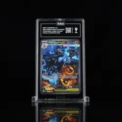 Mega Charizard X ex 125/094 Pokemon Phantasmal Flames - TAG Mint 9 - Image 1