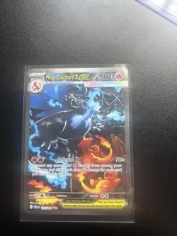 Mega Charizard x EX SIR 125/094 Phantasmal Flames Pokemon Card Mint Condition - Image 2