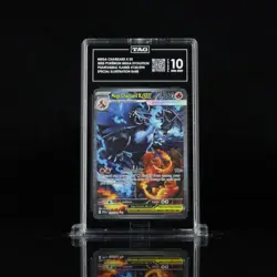 Pokemon 2025 Mega Charizard X EX 125/094 SIR Phantasmal Flames Gem Mint TAG 10 - Image 1