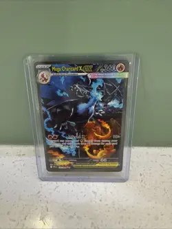 Mega Charizard X EX 125/094 English - Pokemon Phantasmal Flames - MINT - Image 1