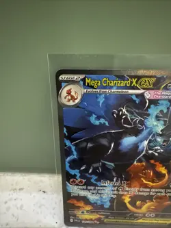Mega Charizard X EX 125/094 English - Pokemon Phantasmal Flames - MINT - Image 4