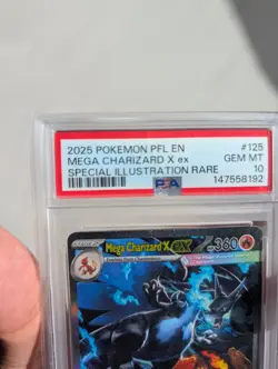 Mega Charizard X Ex 125/094 Phantasmal Flames PSA 10 Gem Mint Pokemon - Image 5