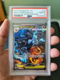 Mega Charizard X Ex 125/094 Phantasmal Flames PSA 10 Gem Mint Pokemon - Image 4