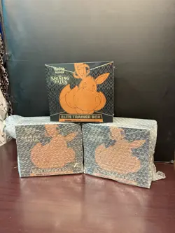 Pokemon Shining Fates Elite Trainer Box ETB x3 Sealed Bundle Eevee TCG - Image 2