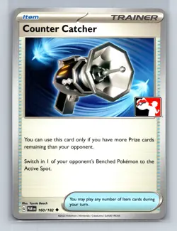 COUNTER CATCHER 160/182 UC PRIZE PACK SERIES CARDS POKEMON NM - Image 1