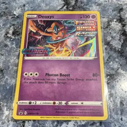 Deoxys SWSH170 SWSH: Sword & Shield Promo Cards Prerelease Holo - Image 3