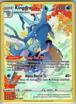 Kingdra TG03/TG30 SWSH10: Astral Radiance Trainer Gallery - Pokemon Card - NM - Image 1