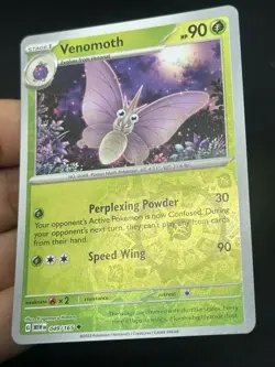 Venomoth 049/165 Reverse Holo- LP-NM - Pokemon TCG Card - Image 2