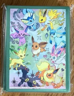 Pokemon TCG Eevee Evolutions Card Sleeves (2025) Nintendo (65ct) - Image 1