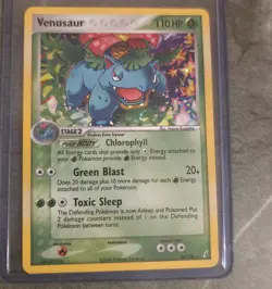 Venusaur 28/100 Crystal Guardians Holo Rare Pokemon Card LP - Image 1