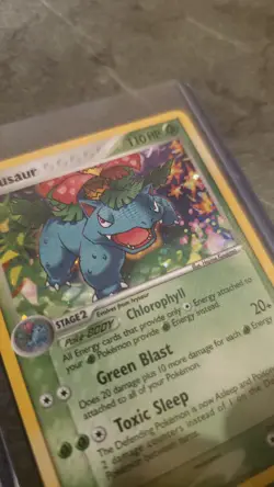 Venusaur 28/100 Crystal Guardians Holo Rare Pokemon Card LP - Image 3