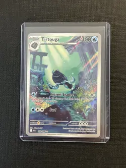Pokemon TCG Tirtouga Black Bolt Full Art IR Holo Card 106/086 NM - Image 3