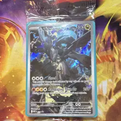 Pokemon TCG: N's Zekrom 031 Promo Full Art Holo Mega Evolution English Card - Image 1