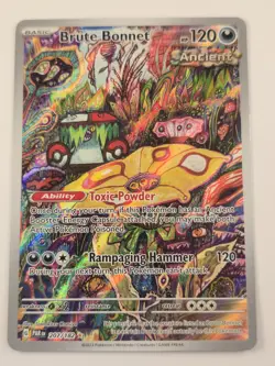 Pokemon TCG Brute Bonnet Card 207/182 Sv04: Paradox Rift NM - Image 1
