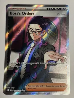 Boss's Orders 256/217 Ultra Rare Ascended Heroes Pokemon Card - Image 1