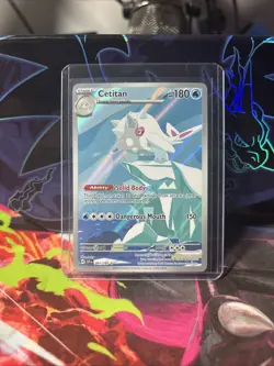Pokemon TCG Cetitan Illustration Rare Card Surging Sparks 201/191 Mint Condition - Image 1