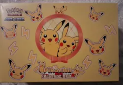 Korean Pokemon Card Game Scarlet & Violet Pikachu Present Box - Image 1