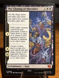 MTG The Cloning of Shredder Teenage Mutant Ninja Turtles Regular Mythic NM - Image 1