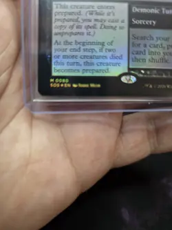 Emeritus of Woe Secrets of Strixhaven Foil - Image 3