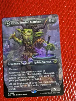 Grub, Storied Matriarch (Borderless) R Normal Lorwyn Eclipsed 289 NM - Image 1