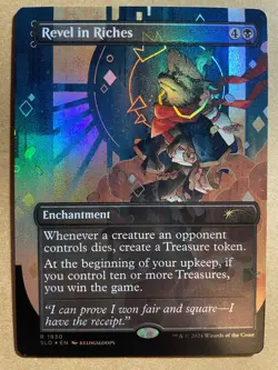 MISCUT Magic: the Gathering Revel in Riches (Rainbow Foil) Secret Lair Drop - Image 1