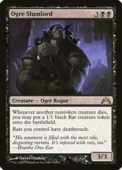 Ogre Slumlord 74 R Gatecrash Magic: The Gathering NM/M - Image 1