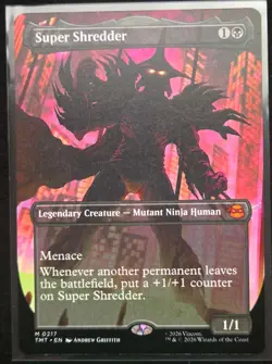 1x Super Shredder (Borderless) Teenage Mutant Ninja Turtles Regular - Image 1