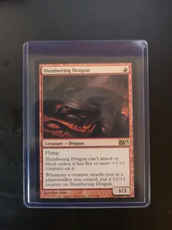 MTG Slumbering Dragon - Core Set 2013 - Near Mint - Image 1