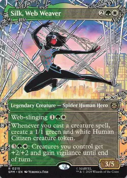 Silk, Web Weaver (Borderless) Marvel's Spider-Man Regular - Image 1