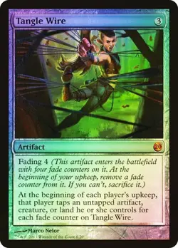 Tangle Wire Foil x1 From the Vault: Twenty MTG Magic the Gathering Artifact Card - Image 1
