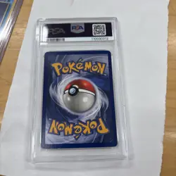 Pokemon TCG 1999 Fossil Hypno #8 English Holo Rare 8/62 PSA 7 NM - Image 2