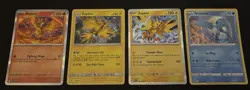 Pokemon Legendary Birds Bundle Moltres Zapdos Articuno Rare Cards - Image 1
