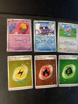 12 Card LOT Pokemon 151 REVERSE HOLOS And HOLOS ENEGY HOLOS SWIRLS JOLTEON DITTO - Image 3
