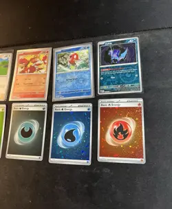 12 Card LOT Pokemon 151 REVERSE HOLOS And HOLOS ENEGY HOLOS SWIRLS JOLTEON DITTO - Image 5